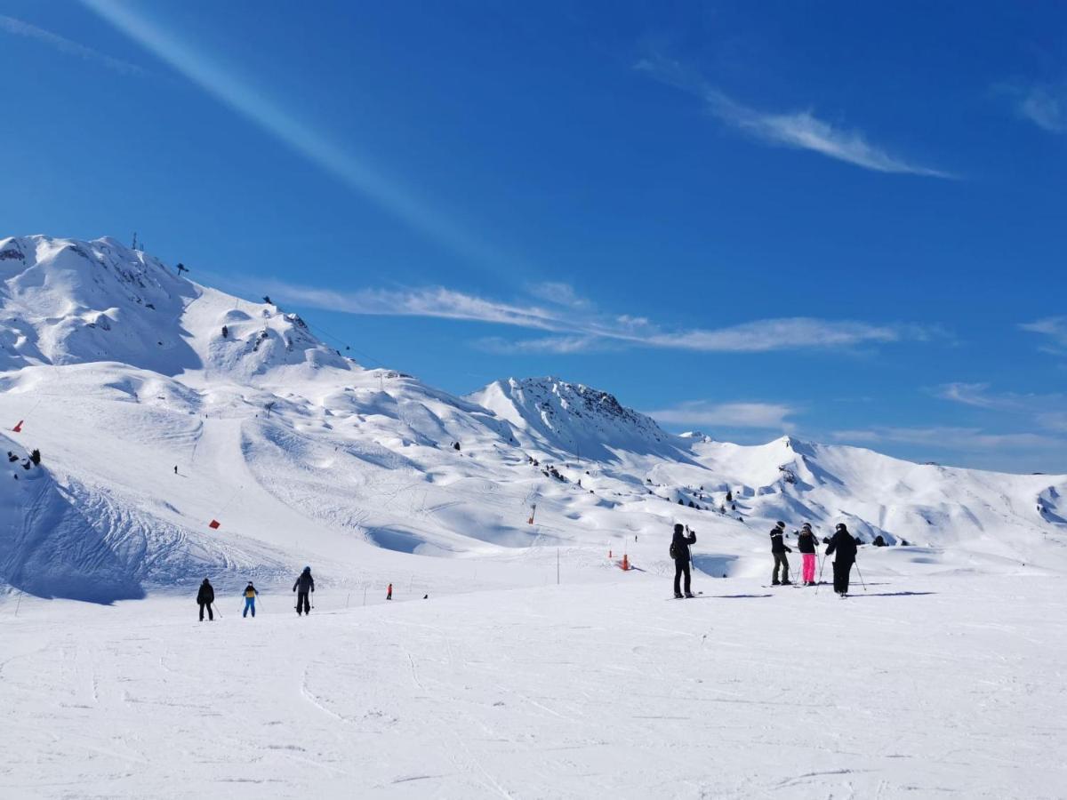 Plagne Bellecote - 5 Pers - Vue Pistes - Acces Piscine Chauffee Apartment ลาปลาญ ภายนอก รูปภาพ